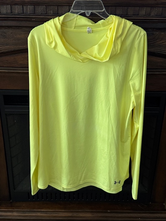 Under Armour ISO-CHILL Hoodie Pullover XL Yellow